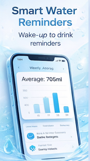 Water Reminder: Drink Water ekran görüntüsü