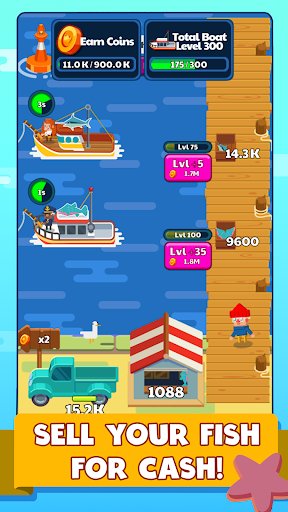 Idle Fishing Story ekran görüntüsü