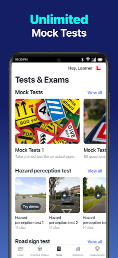 Driving Theory Test Kit 4 in 1 ekran görüntüsü