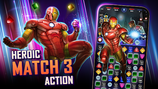 MARVEL Puzzle Quest: Hero RPG ekran görüntüsü