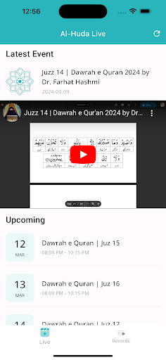 Al-Huda Live ekran görüntüsü