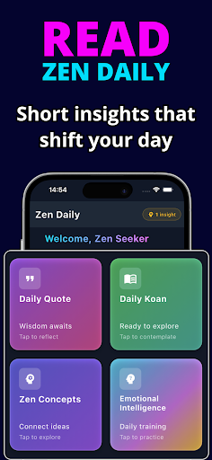 Zen Daily: Koans, Quotes Zazen ekran görüntüsü