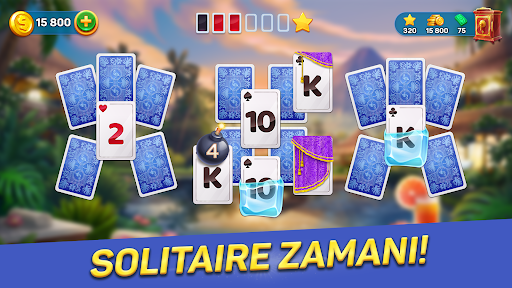 Solitaire Turu: Tripeaks ekran görüntüsü