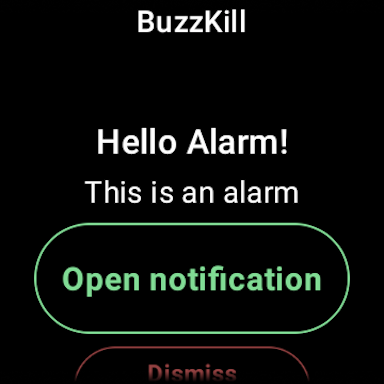BuzzKill Notification Manager ekran görüntüsü