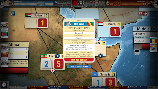 Twilight Struggle: Red Sea ekran görüntüsü