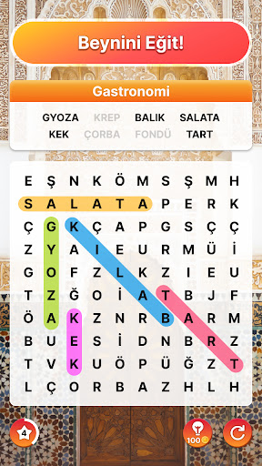 Kelime Ara ekran görüntüsü