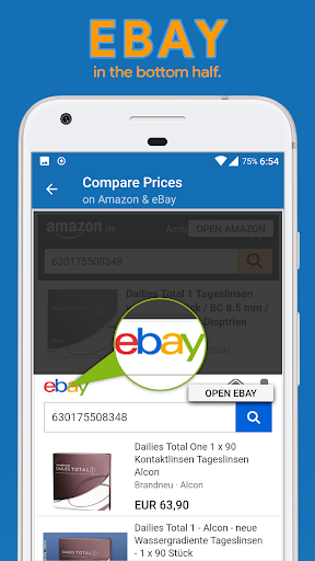 Price compare Amazon & eBay ekran görüntüsü