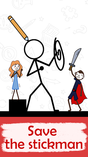Draw to Save: Stickman Rescue ekran görüntüsü