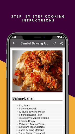 Resep Sambal Nusantara ekran görüntüsü