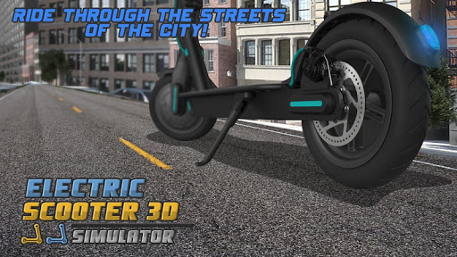 Electric Scooter 3D Simulator ekran görüntüsü