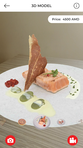 JARIT - Augmented Reality Menu ekran görüntüsü
