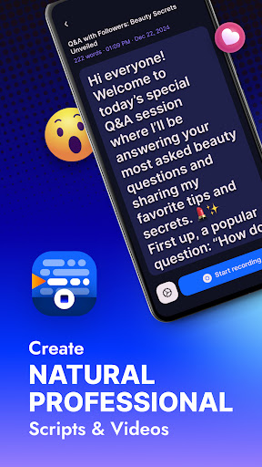 Teleprompter Video Script Pro ekran görüntüsü