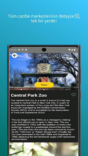 Central Park Seyahat Rehberi ekran görüntüsü
