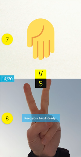 Rock Paper Scissors with AI ekran görüntüsü