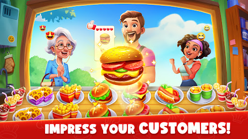 Cooking Tour: Restaurant Games ekran görüntüsü