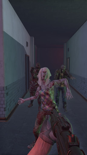 Zombie Hunter 3D: Shooting War ekran görüntüsü