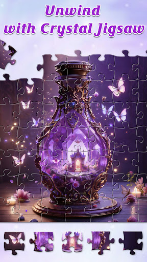 Magical Crystal-Jigsaw Puzzles ekran görüntüsü