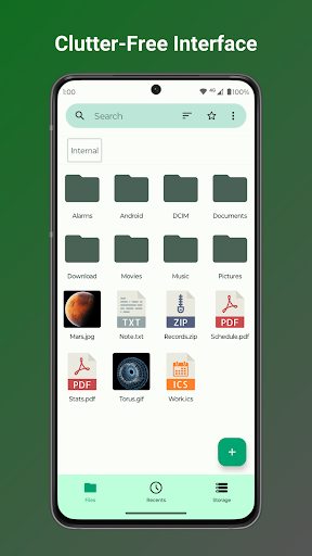 Fossify File Manager ekran görüntüsü
