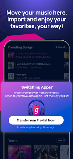 Gaana: MP3 Songs, Music App ekran görüntüsü