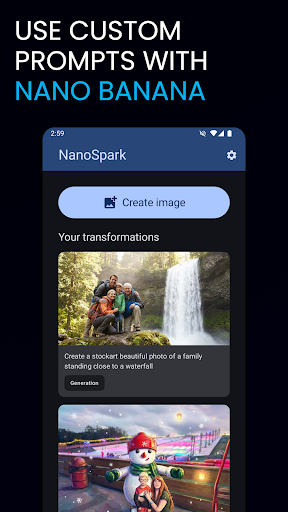 NanoSpark : AI Image Editor ekran görüntüsü