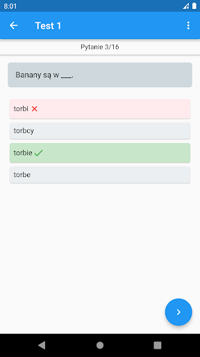 Testy gramatyczne ekran görüntüsü
