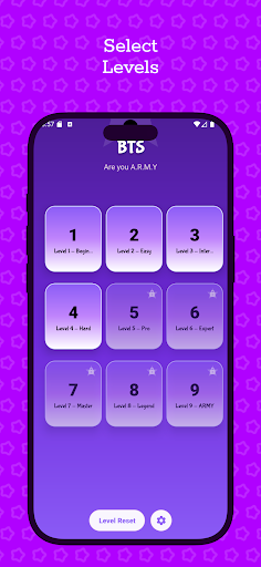 BTS Card Match ekran görüntüsü