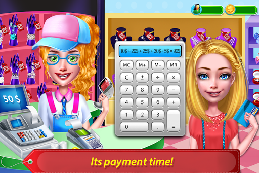 Girls Shopping Mall Fun Games ekran görüntüsü