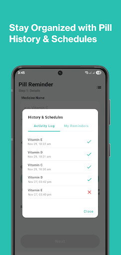 Medicine Alarm & Pill Reminder ekran görüntüsü