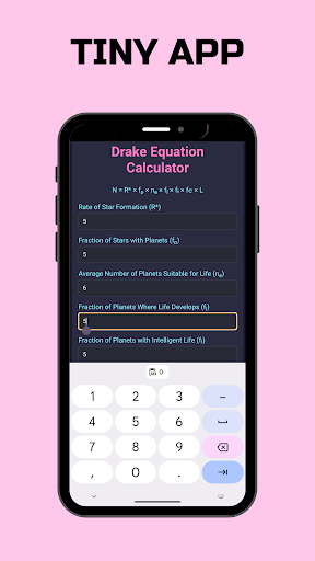 Drakes Equation ekran görüntüsü