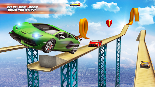 Mega Ramp Car Racing Master 3D ekran görüntüsü