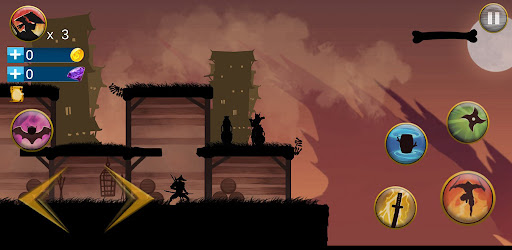 Shadow Samurai : Ninja Revenge ekran görüntüsü