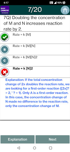 Basic Chemistry Quiz ekran görüntüsü