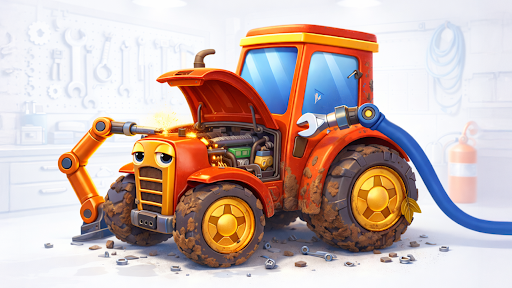 jcb game - happy truck repair ekran görüntüsü