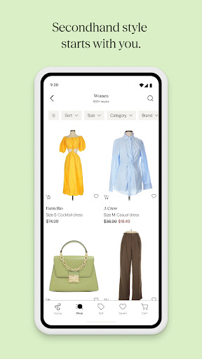 ThredUP: Online Thrift Store ekran görüntüsü