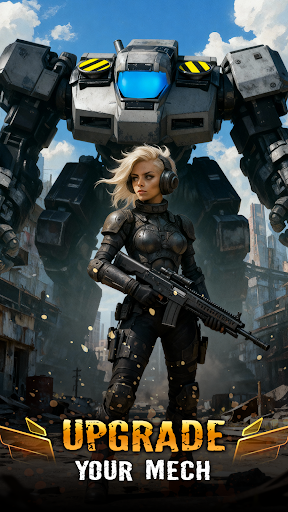 Mecha Fortress: Robot War TD ekran görüntüsü
