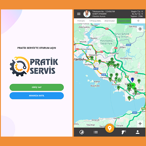 Pratik Servis Uygulaması