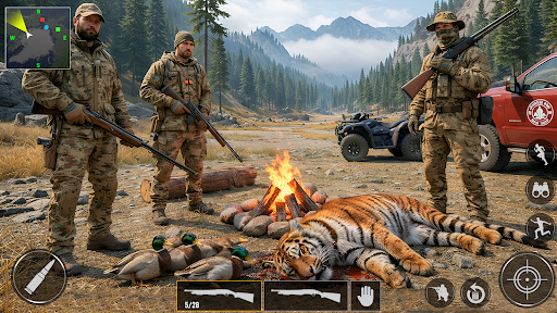 Wild Shooter 3D Hunting Games ekran görüntüsü