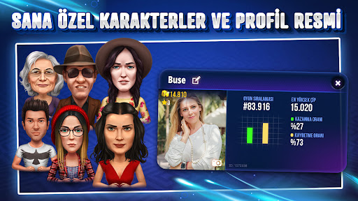 101 Yüzbir Okey Extra - Online ekran görüntüsü