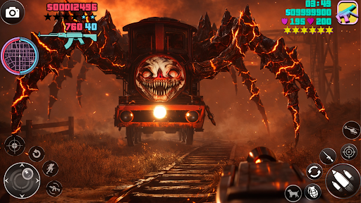Monster Spider Train Survival ekran görüntüsü