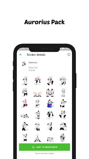 Animal Stickers for WA ekran görüntüsü
