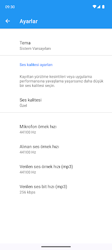 Efektler ile ses değiştirici ekran görüntüsü