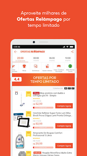 Shopee: 4.4 Liquidação ekran görüntüsü