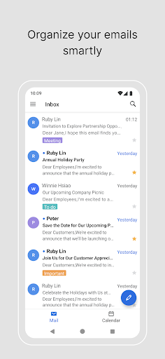 Synology MailPlus ekran görüntüsü