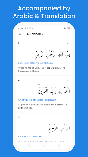Quran English Translation ekran görüntüsü