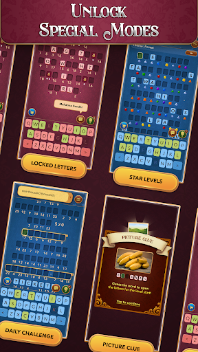 Word Code - Cryptogram Puzzle ekran görüntüsü