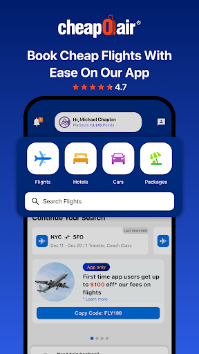 CheapOair: Cheap Flight Deals ekran görüntüsü