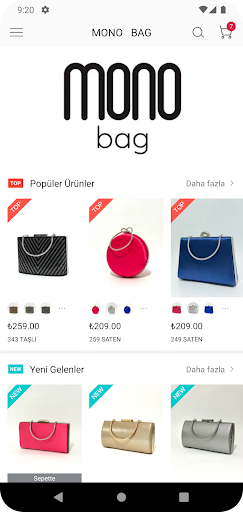 Mono Bag ekran görüntüsü
