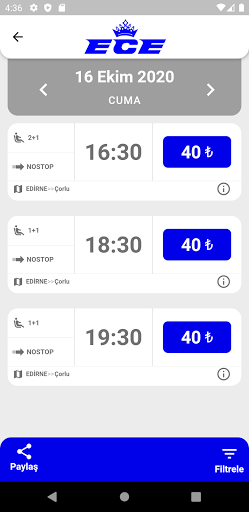 Ece Tur Seyahat ekran görüntüsü