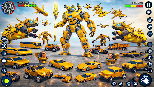 Robot Game: Transformation ekran görüntüsü