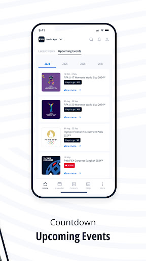 FIFA Media App ekran görüntüsü